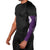 Hawaii Aloha Plumeria Lei Violet Palaka Arm Sleeves - Polynesian Pride