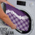 Hawaii Aloha Plumeria Lei Violet Palaka Bathroom Set - Polynesian Pride