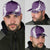 Hawaii Aloha Plumeria Lei Violet Palaka Classic Cap - Polynesian Pride