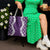 Hawaii Aloha Plumeria Lei Violet Palaka Tote Bag - Polynesian Pride