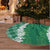 Hawaii Aloha Plumeria Lei Green Palaka Tree Skirt - Polynesian Pride