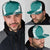 Hawaii Aloha Plumeria Lei Teal Palaka Mesh Trucker Cap - Polynesian Pride