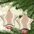 Hawaii Aloha Plumeria Lei Beige Palaka Ceramic Ornament - Polynesian Pride