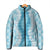 Hawaii Aloha Plumeria Lei Turquoise Palaka Padded Jacket - Polynesian Pride