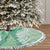 Hawaii Aloha Plumeria Lei Mint Palaka Tree Skirt - Polynesian Pride