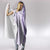 Hawaii Aloha Plumeria Lei Lavender Palaka Hooded Blanket - Polynesian Pride