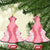 Hawaii Aloha Plumeria Lei Pink Palaka Ceramic Ornament - Polynesian Pride