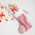 Hawaii Aloha Plumeria Lei Pink Palaka Christmas Stocking - Polynesian Pride