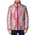 Hawaii Aloha Plumeria Lei Pink Palaka Padded Jacket - Polynesian Pride