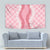 Hawaii Aloha Plumeria Lei Pink Palaka Tapestry - Polynesian Pride