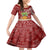 Mele Kalikimaka Hawaii Christmas Family Matching Summer Maxi Dress and Hawaiian Shirt Pineapple Party LT7 Daughter's Dress Red - Polynesian Pride