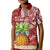 Mele Kalikimaka Hawaii Christmas Kid Polo Shirt Pineapple Party LT7 Kid Red - Polynesian Pride