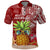 Mele Kalikimaka Hawaii Christmas Polo Shirt Pineapple Party LT7 Red - Polynesian Pride