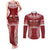 Personalized Mate Maa Tonga Rugby Couples Matching Tank Maxi Dress and Long Sleeve Button Shirt Ofa Atu Tonga