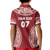 Personalized Mate Maa Tonga Rugby Kid Polo Shirt Ofa Atu Tonga
