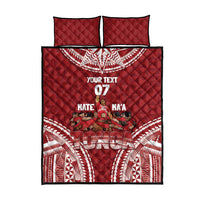 Personalized Mate Maa Tonga Rugby Quilt Bed Set Ofa Atu Tonga