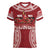 Personalized Mate Maa Tonga Rugby Women V-Neck T-Shirt Ofa Atu Tonga