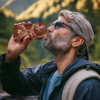 Hawaii Plumeria 4 in 1 Can Cooler Tumbler Hau'oli la Makuahine Sunburned