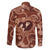 Hawaii Plumeria Family Matching Mermaid Dress and Hawaiian Shirt Hau'oli la Makuahine Sunburned LT7 - Polynesian Pride