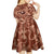 Hawaii Plumeria Kid Short Sleeve Dress Hau'oli la Makuahine Sunburned LT7 - Polynesian Pride