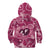 Hawaii Plumeria Kid Hoodie Hau'oli la Makuahine Rosy LT7 - Polynesian Pride