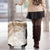 Polynesia Humpback Whale Luggage Cover Tropical Plumeria Beige