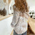 Polynesia Humpback Whale Women Casual Shirt Tropical Plumeria Beige