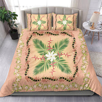 Hawaii Quilt Inspired Collection Aloha Flowers Bedding Set Maile - Kukui Nut Lei
