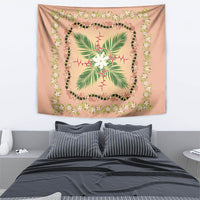 Hawaii Quilt Inspired Collection Aloha Flowers Tapestry Maile - Kukui Nut Lei