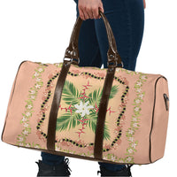 Hawaii Quilt Inspired Collection Aloha Flowers Travel Bag Maile - Kukui Nut Lei