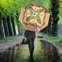 Hawaii Quilt Inspired Collection Aloha Flowers Umbrella Maile - Kukui Nut Lei