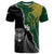 Personalised New Zealand Vs South Africa Rugby T Shirt Rivals Dynamics LT7 Black Green - Polynesian Pride
