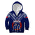 Personalised Samoa Rugby Kid Hoodie World Cup 2023 Siamupini Siva Tau LT7 Zip Hoodie Blue - Polynesian Pride