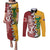 Mate Ma'a Tonga Vs Australia Rugby Personalized Couples Matching Puletasi and Long Sleeve Button Shirt Special Mascots