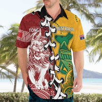 Mate Ma'a Tonga Vs Australia Rugby Personalized Hawaiian Shirt Special Mascots