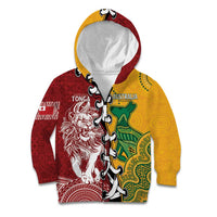 Mate Ma'a Tonga Vs Australia Rugby Personalized Kid Hoodie Special Mascots