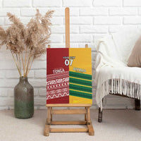 Australia - Tonga Rugby Custom Canvas Wall Art Minimalist Dynamic