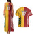 Australia - Tonga Rugby Custom Couples Matching Tank Maxi Dress and Hawaiian Shirt Minimalist Dynamic