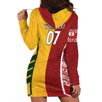 Australia - Tonga Rugby Custom Hoodie Dress Minimalist Dynamic
