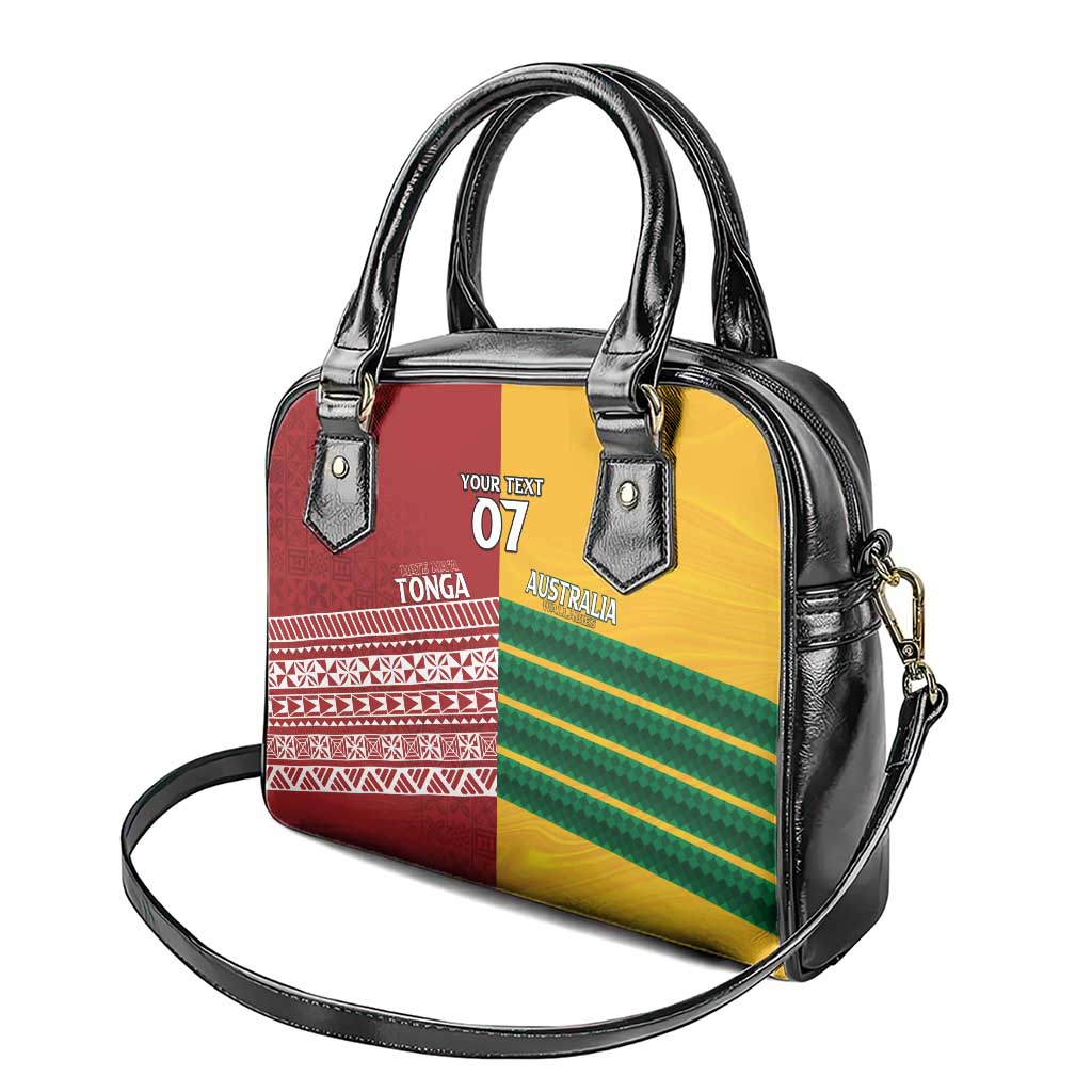 Australia - Tonga Rugby Custom Shoulder Handbag Minimalist Dynamic