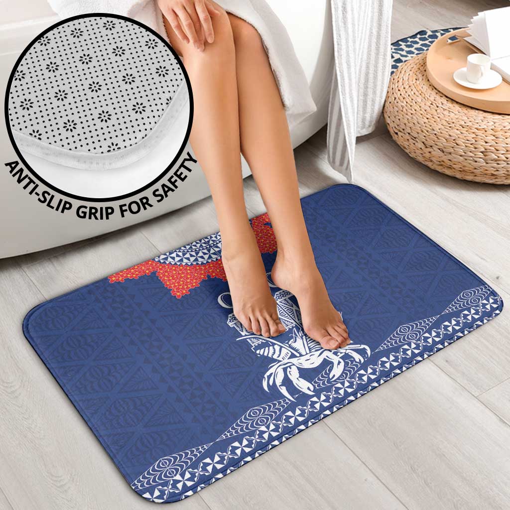 Queen Salote College 100 Years Anniversary Bathroom Set Tonga QSC Royal Blue - Polynesian Pride