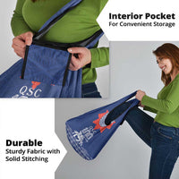 Queen Salote College 100 Years Anniversary Grocery Bag Tonga QSC Royal Blue - Polynesian Pride