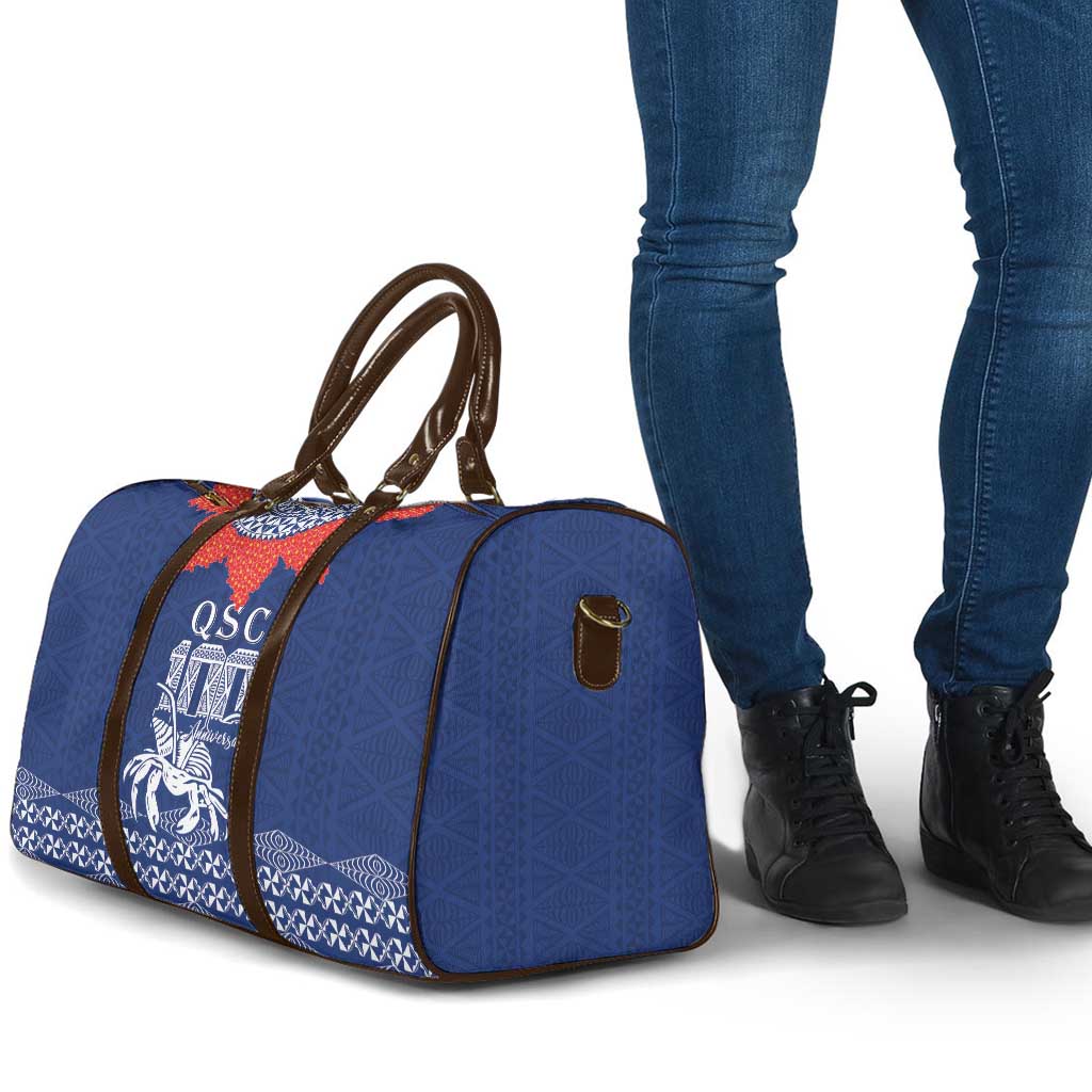 Queen Salote College 100 Years Anniversary Travel Bag Tonga QSC Royal Blue - Polynesian Pride