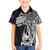 Personalised Philippines Kid Hawaiian Shirt Tribal Sun LT7 Kid Black - Polynesian Pride