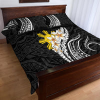 Personalised Philippines Tribal Quilt Bed Set Mix Plumeria LT7 - Polynesian Pride