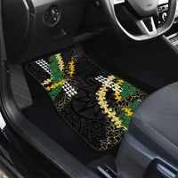 Hawaii Aloha Kakau Car Mats Puakenikeni and Maile Lei Twist