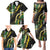 Hawaii Aloha Kakau Family Matching Puletasi and Hawaiian Shirt Puakenikeni and Maile Lei Twist