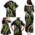 Hawaii Aloha Kakau Family Matching Puletasi and Hawaiian Shirt Puakenikeni and Maile Lei Twist