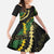 Hawaii Puakenikeni - Maile Lei Family Matching Puletasi and Hawaiian Shirt Obsidian Black