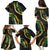 Hawaii Puakenikeni - Maile Lei Family Matching Puletasi and Hawaiian Shirt Obsidian Black